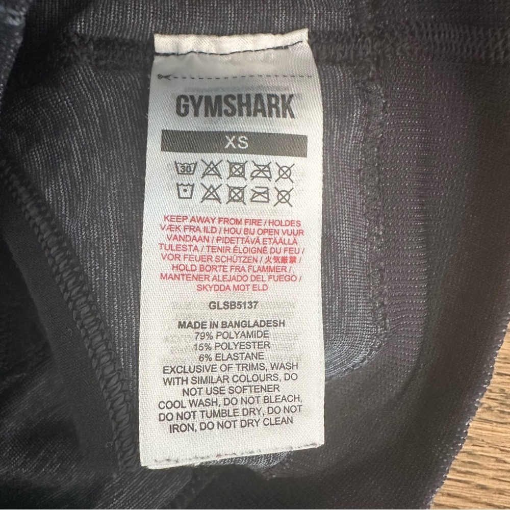 Gymshark Adapt Animal Seamless Sports Bra Gray XS - Picture 4 of 4